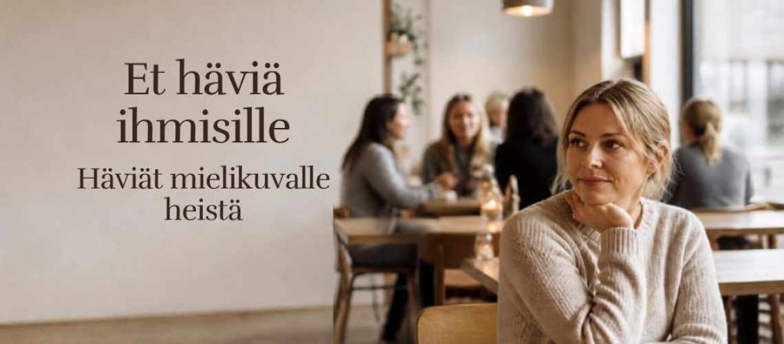 itsensä vertaaminen muihin ja riittämättömyyden tunne